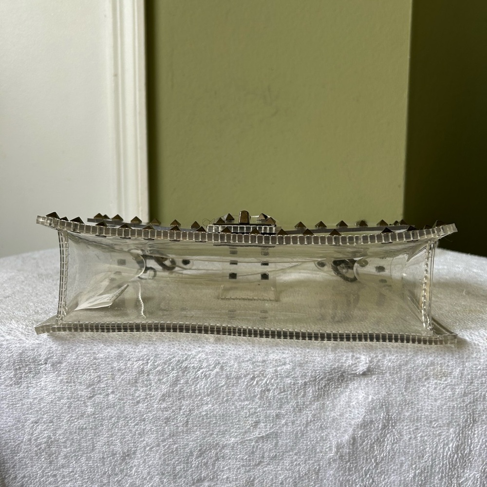 Transparent Studded Crossbody Bag - image 4